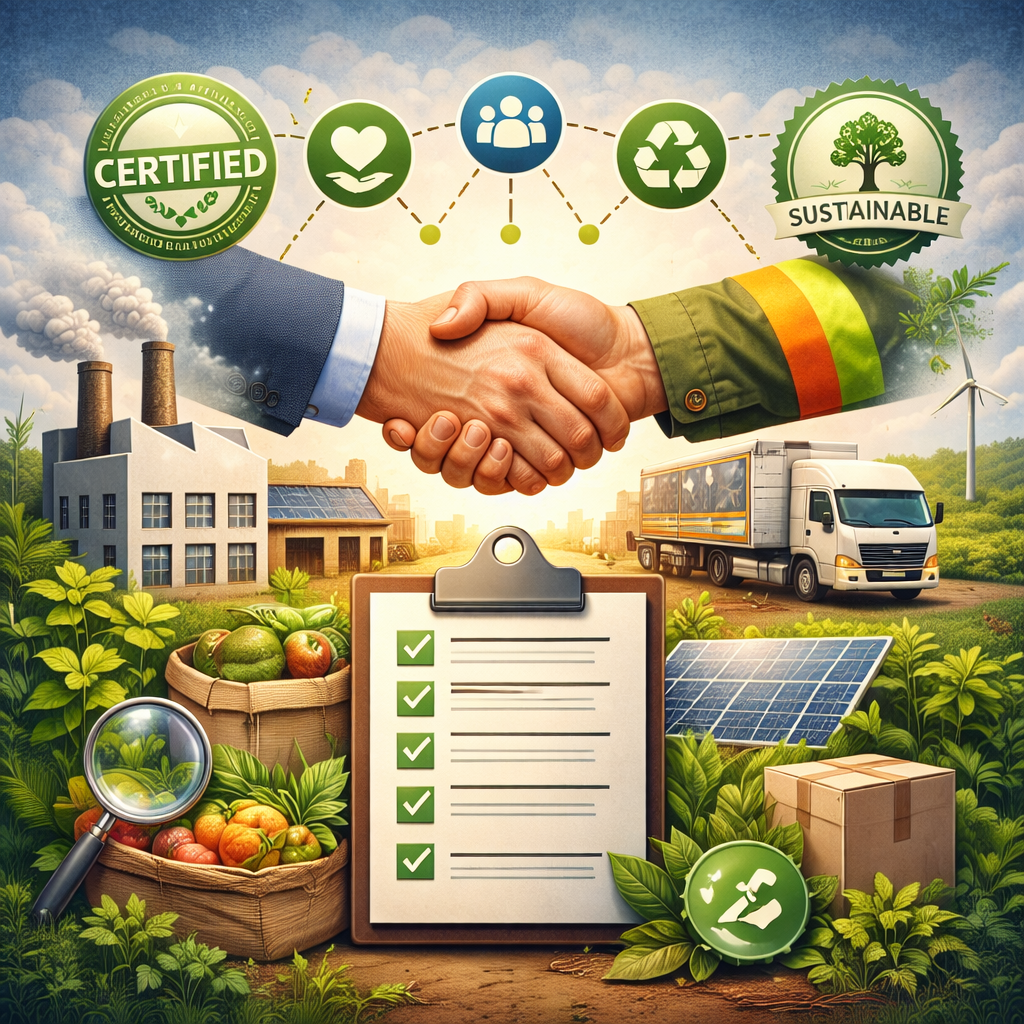 Certificação de Fornecedores: Garanta Práticas Sustentáveis