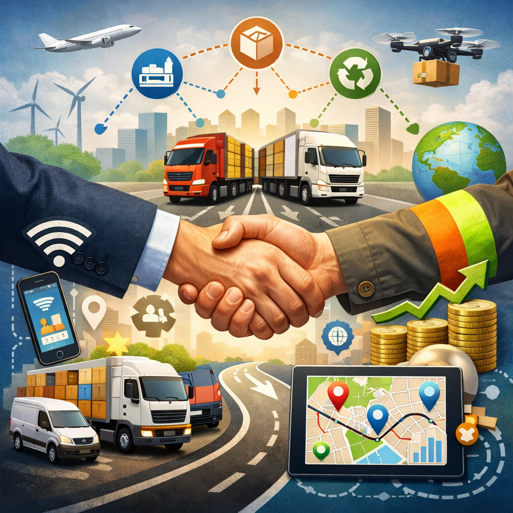 Transporte Colaborativo: Compartilhe Cargas e Corte Custos