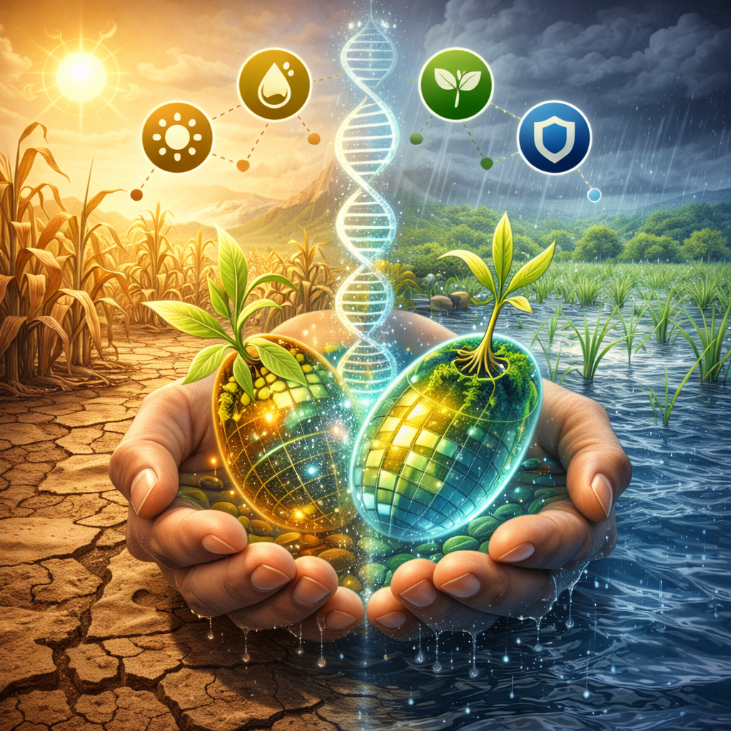 Biotecnologia Verde: Sementes Inteligentes Para Climas Extremos