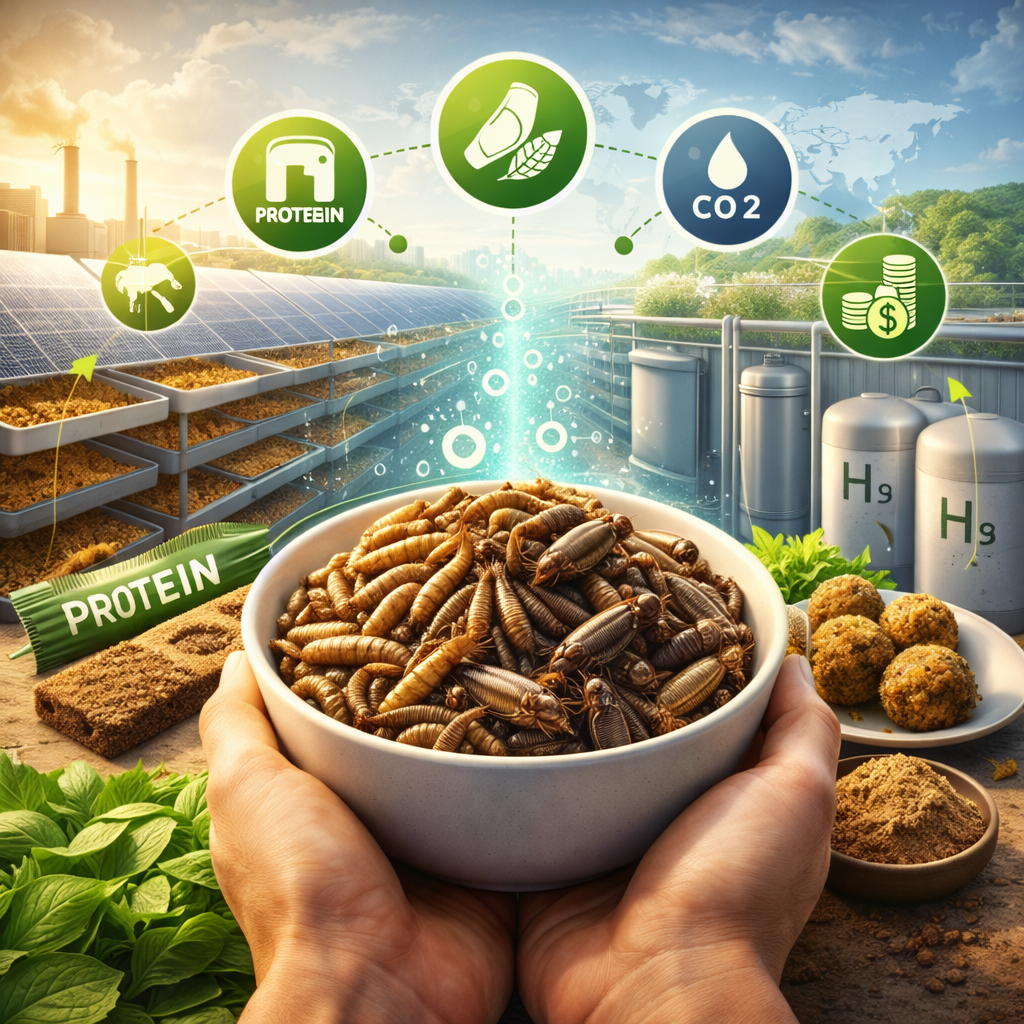 Insetos Comestíveis: A Proteína Sustentável Que Conquista o Mundo